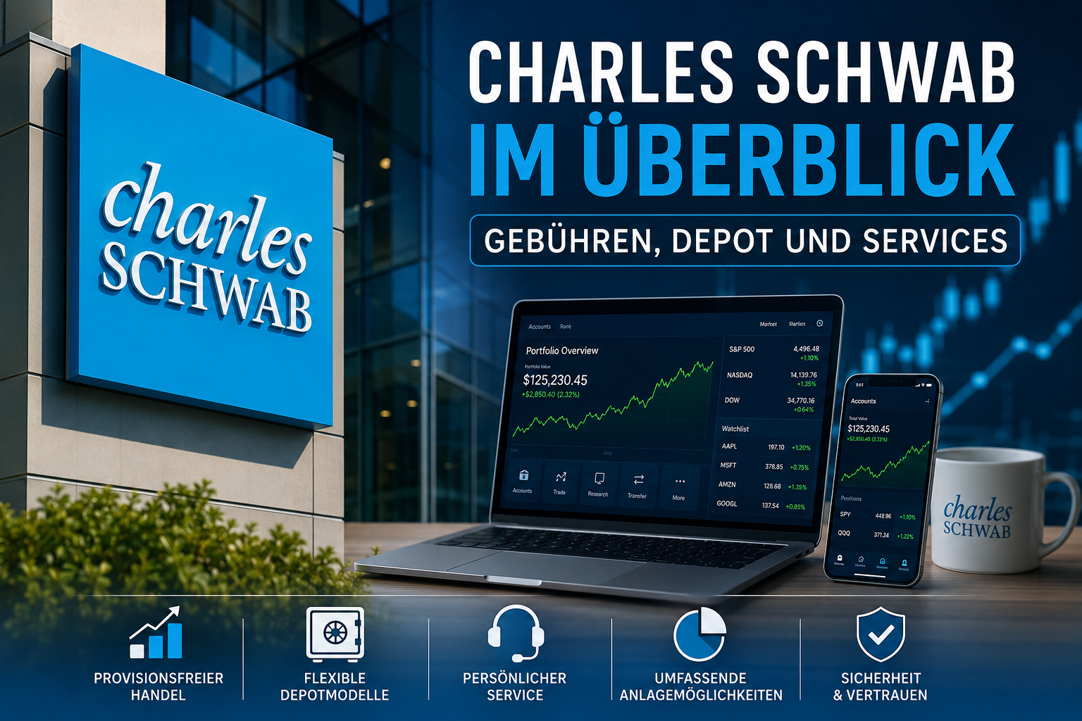 Charles Schwab im Überblick