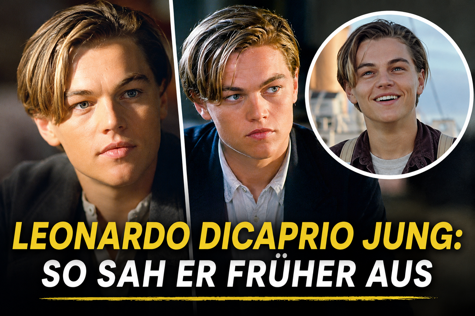 Leonardo DiCaprio jung