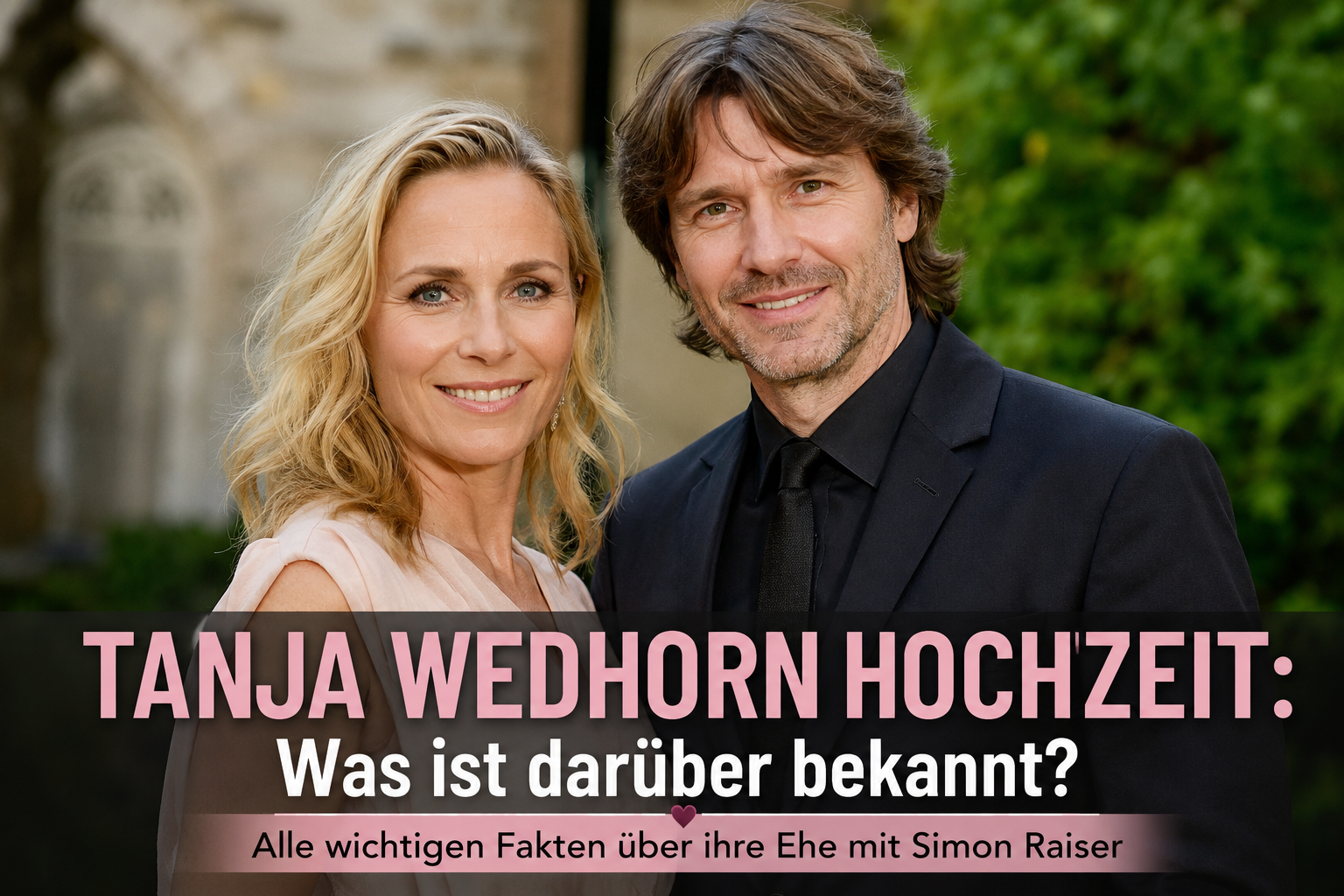 Tanja Wedhorn Hochzeit